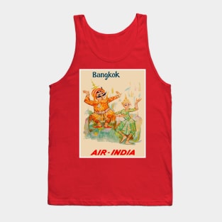 Air-India Fly to Thailand Travel and Tourism Poster Print Tank Top